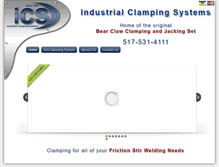 Tablet Screenshot of industrialclampingsystems.com